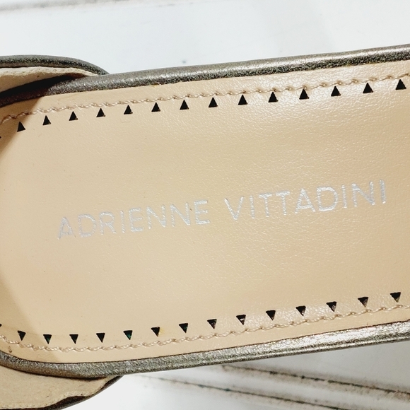 NEW Adrienne Vittadini Gracy Jeweled High Heel Ankle Strap Dress Sandals I784 - Picture 8 of 11